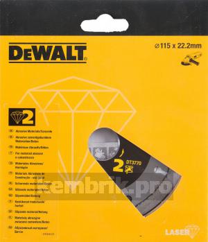 Круг алмазный Dewalt Dt3770xj
