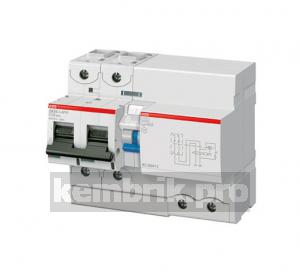 Выключатель автоматический дифференциального тока DS802S B 125/0.3 A