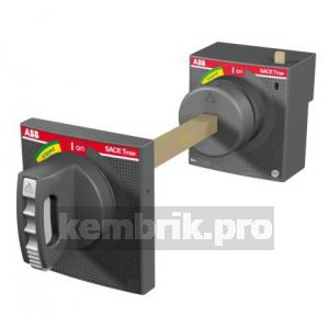 Рукоятка поворотная аварийная на дверь для выключателя стационарного/втычного исполнения RHE_EM XT2-XT4 F/P