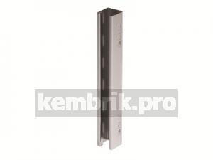 Профиль С-образный 41х41 L1400 толщина 1.5 мм нержавеющая сталь