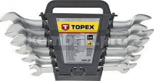 Набор гаечных ключей Topex 35d656 (6 - 22 мм)