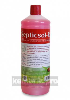 Жидкость Septicsol R ополаскивающее, чистящее, ароматизирующее средство для верхнего бака