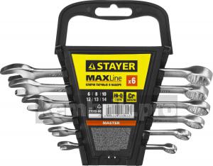 Набор ключей Stayer 27085-h6 (6 - 14 мм)