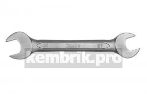 Ключ гаечный рожковый Kraft КТ 700536 (27 / 30 мм)