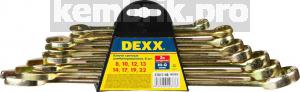 Набор ключей Dexx 27017-h8 (8 - 22 мм)