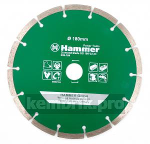 Круг алмазный Hammer 206-104 db sg
