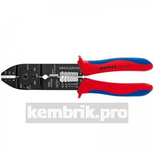 Пресс-клещи для обжима наконечников Knipex Kn-9721215