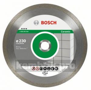 Круг алмазный Bosch Best for ceramic 230x22 корона (сплошной)(2.608.602.634)
