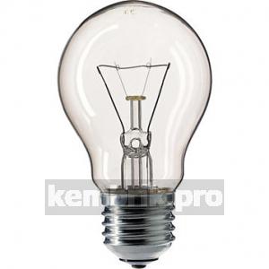 Лампа накаливания Philips A55  60w e27 cl