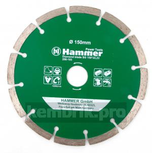 Круг алмазный Hammer 206-103 db sg