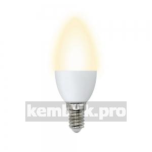 Лампа светодиодная Volpe Led-c37-6w/ww/e14/fr/dim/o 10шт