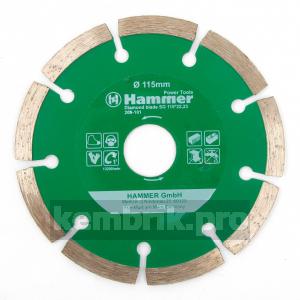 Круг алмазный Hammer 206-101 db sg