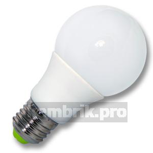 Лампа светодиодная LED 10вт Е27 белая